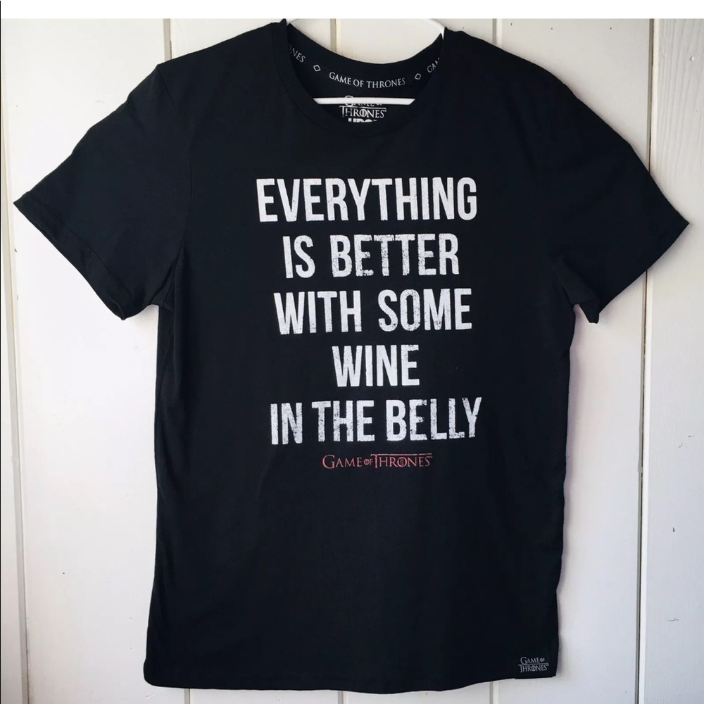**3/$30**Game of Thrones T-Shirt M Wine in Belly